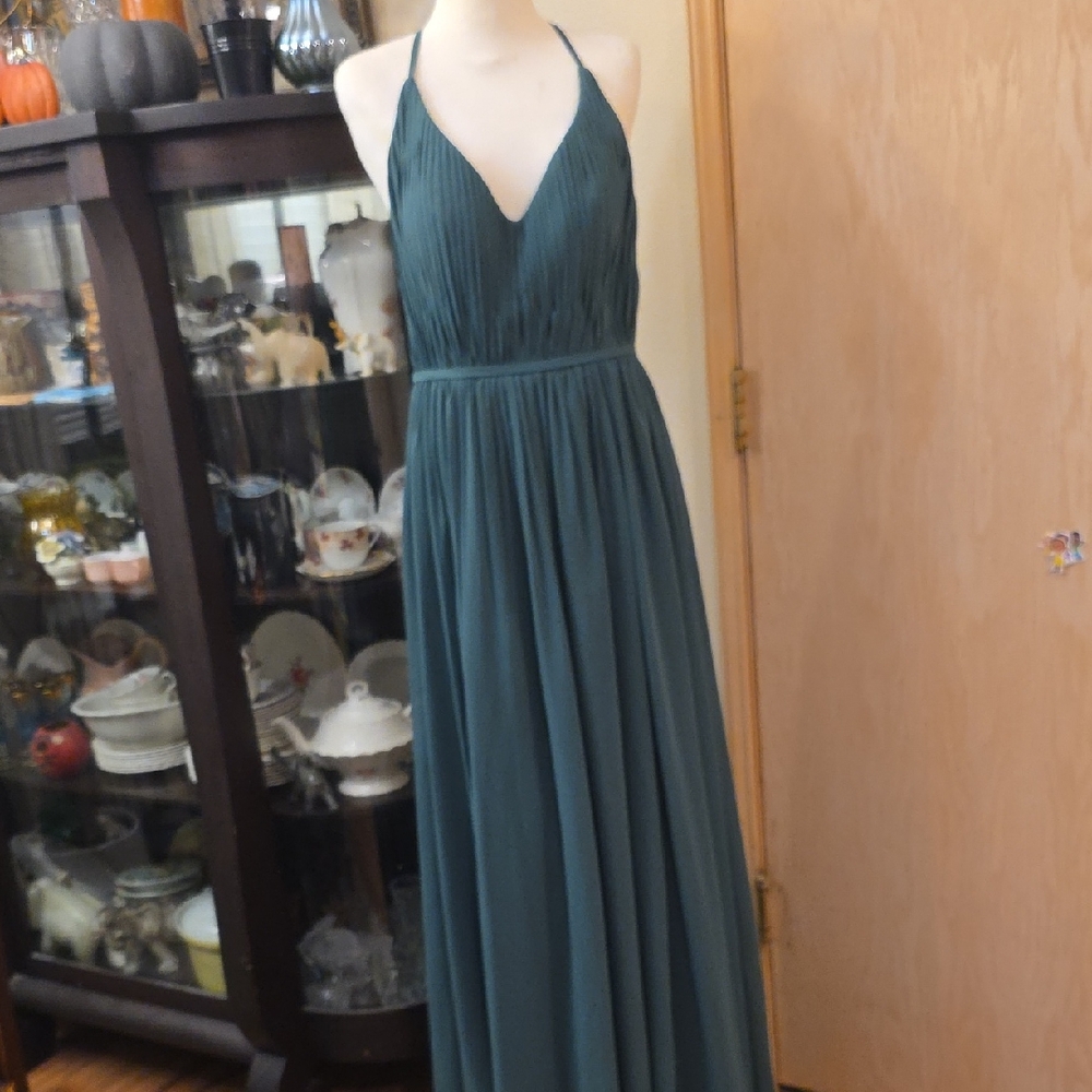 Azazie Bridesmaids Dress Deep Size 6